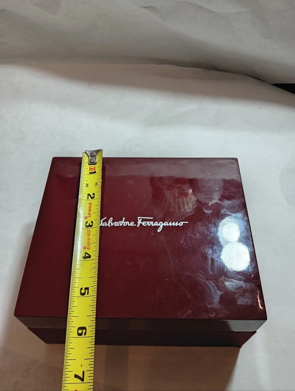 Salvatore Ferragamo watch box ONLY